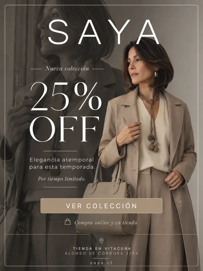 Mailing de nueva colección de Saya